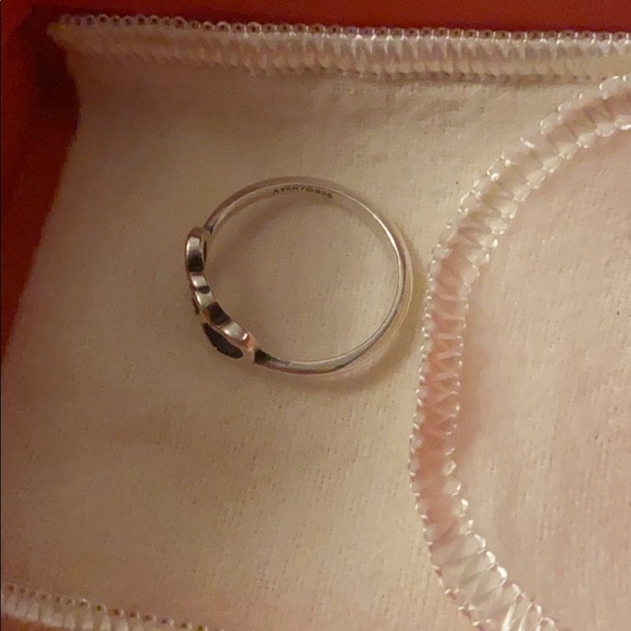 James Avery linked hearts thin band - Picture 2 of 2